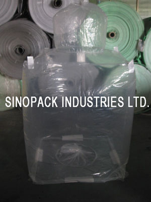 購入 透明な3mil 6milの厚さの形態はPE LLDPE/LDPEの大きい袋はさみ金に合った online manufacture
