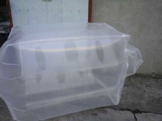 購入 外の大きい袋および大きさ袋のバージンのPE Tabedが付いている迷わせたLDPEはさみ金 online manufacture