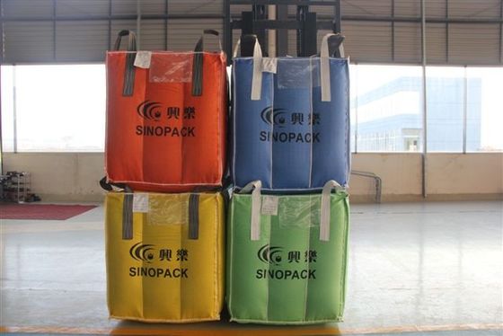 購入 バルク PP Ibc 包装のプラスティック容器、1 つのトンの適用範囲が広い容器袋 online manufacture