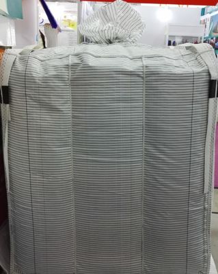 購入 基づかせていた PP FIBC の伝導性の大きい袋の荷物置場は白い 2205lbs を袋に入れます online manufacture