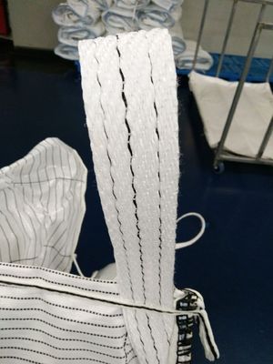 購入 1トンは粉のパッキングのための補強のタイプC PPの伝導性の大きい袋をふるい分けます online manufacture