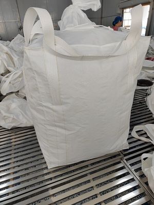 購入 100%バーージンポリプロピレン食品グレード FIBC 6 リフティングループとダッフルトップオプションで設計 online manufacture