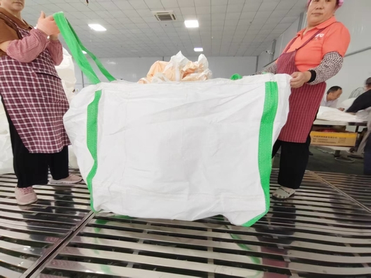 食品グレードフレコンバッグ 1000kg SWL、底面サイズ36x36インチ