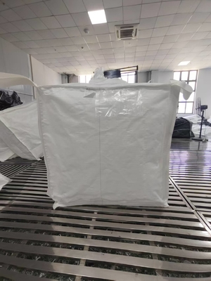 食品グレードフレコンバッグ 1000kg SWL、2つの吊りループとUV処理付き